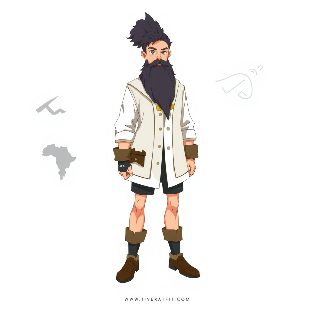 Character Concept Art Template
